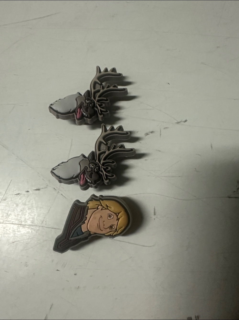JIBBITZ DISNEY FROZEN CHARACTERS LOT OF 3 new